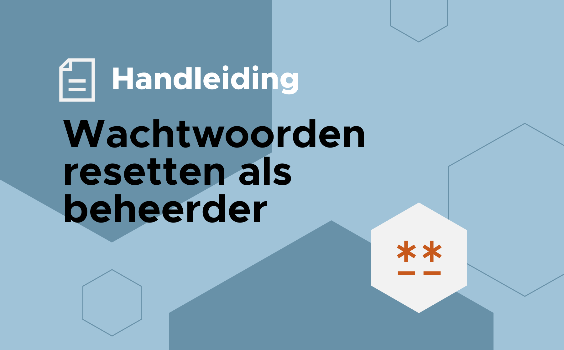 Wachtwoord resetten in ImageCapture Manager