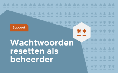 Wachtwoord resetten in ImageCapture Manager