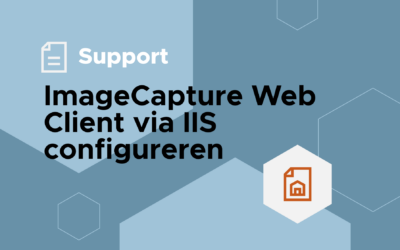 ImageCapture Web Client installeren en configureren via IIS