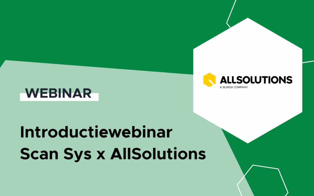 Introductie Scan Sys x AllSolutions